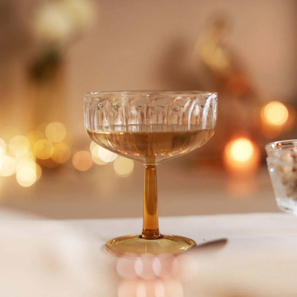 Bonbon Dessert Cups, Set of 2 - Amber - Image 3