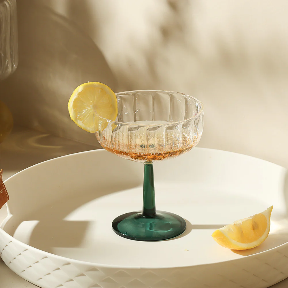 Bonbon Dessert Cups, Set of 2 - Emerald Green - Image 4