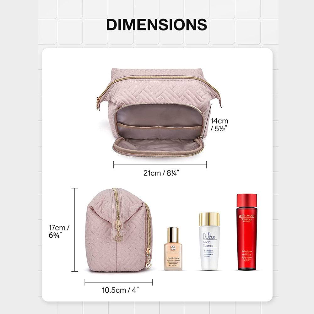 Travel Makeup Bag - Cross Pink - Image 10