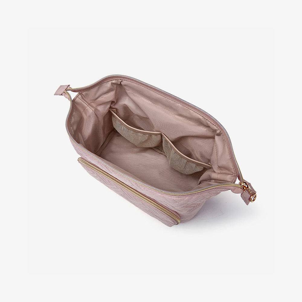 Travel Makeup Bag - Cross Pink - Image 4