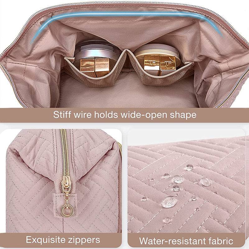 Travel Makeup Bag - Cross Pink - Image 6