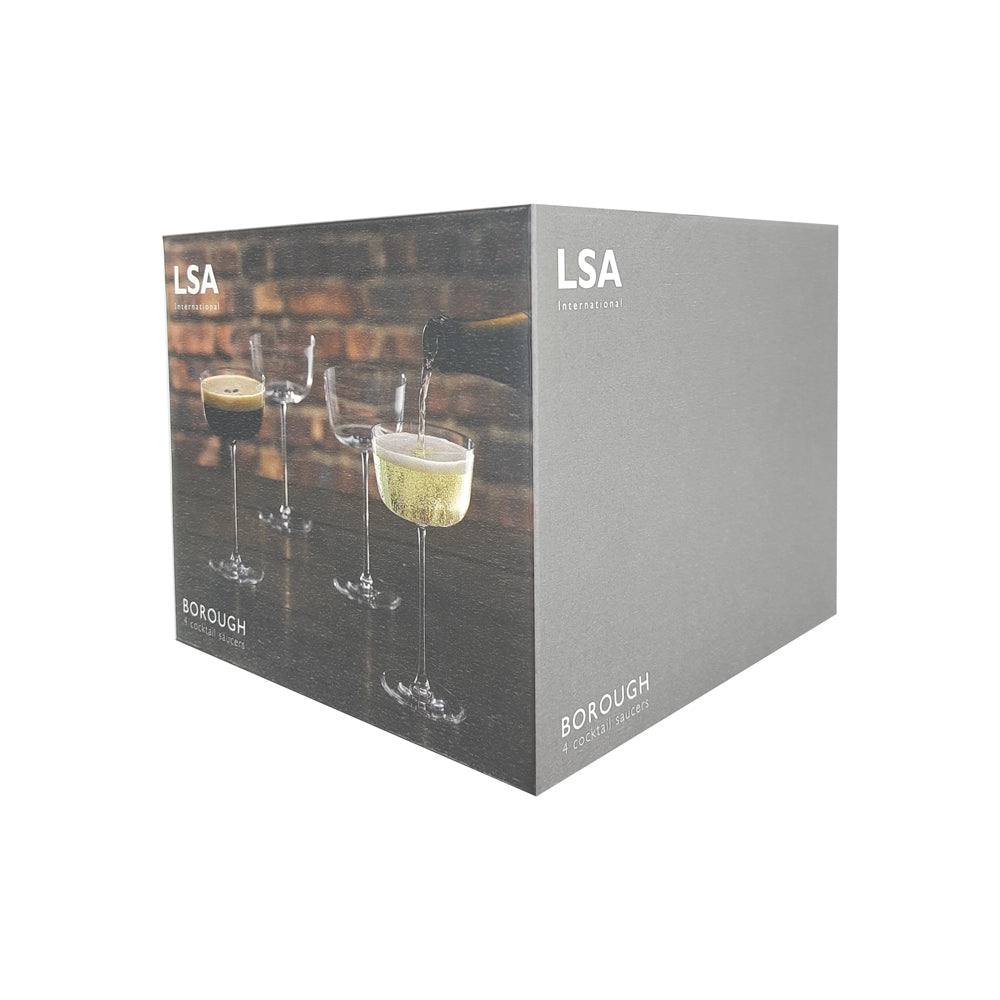 Borough Cocktail Saucers 240ml, Set of 4 - Image 8
