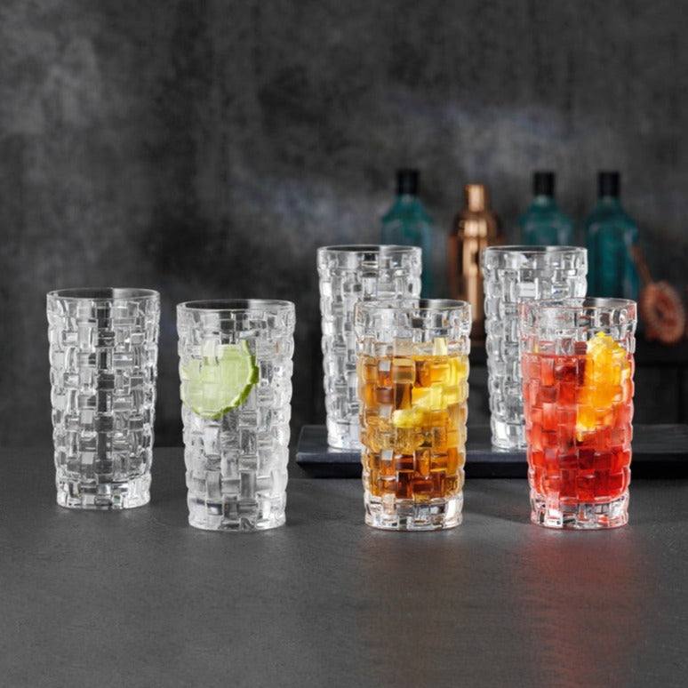 Bossa Nova Long Drink Glasses 350ml, Set of 6 - Image 4