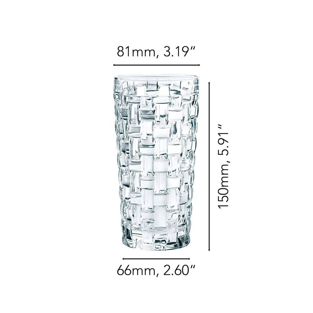 Bossa Nova Long Drink Glasses 350ml, Set of 6 - Image 6