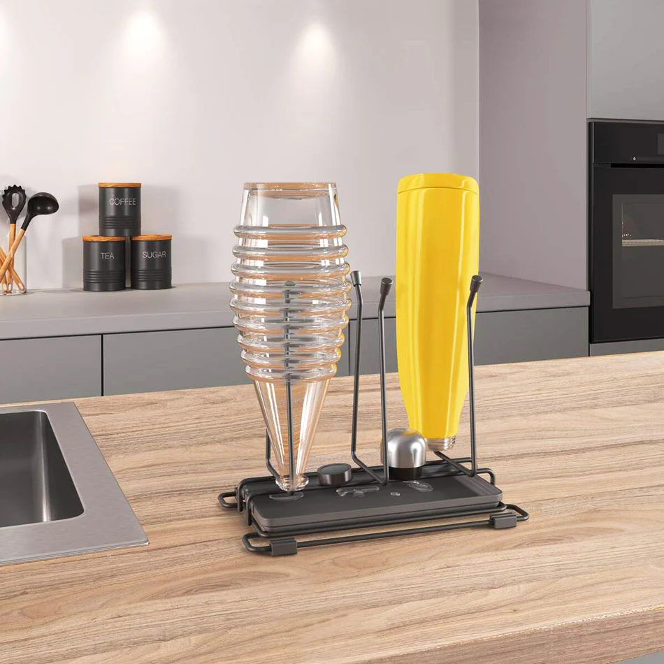 Bottle-Up Lava Bottle Drainer - Black - Image 4