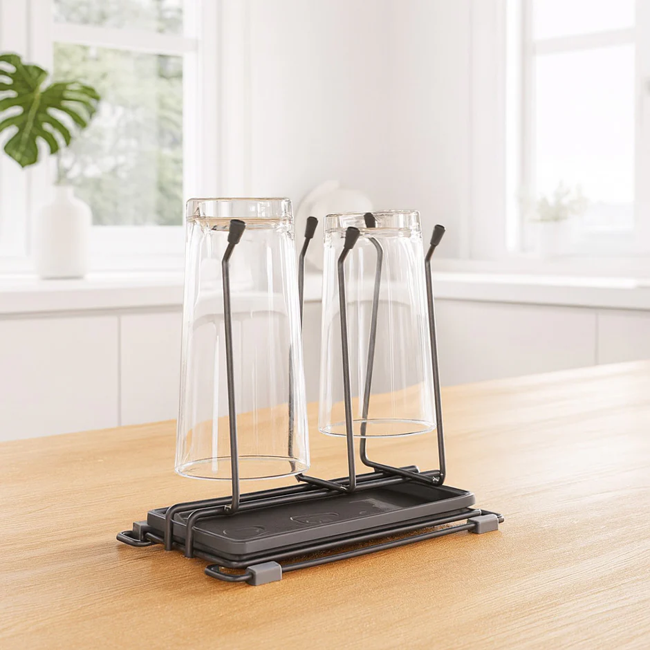 Bottle-Up Lava Bottle Drainer - Black - Image 6