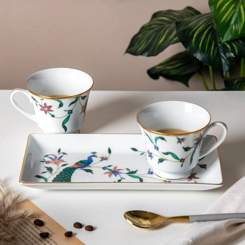 Bountiful Garden Rectangle Serving Tray - Image 4