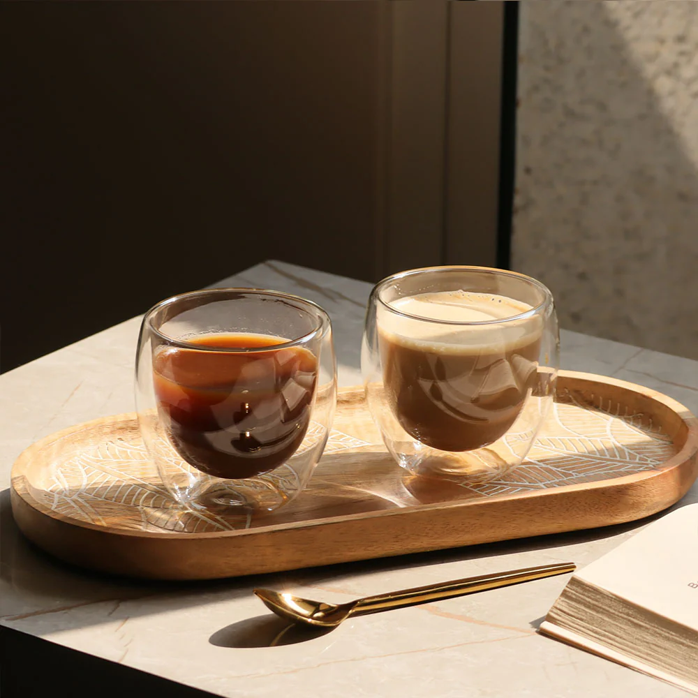 Brew Double Wall Glasses, Set of 2 - Small - Image 3