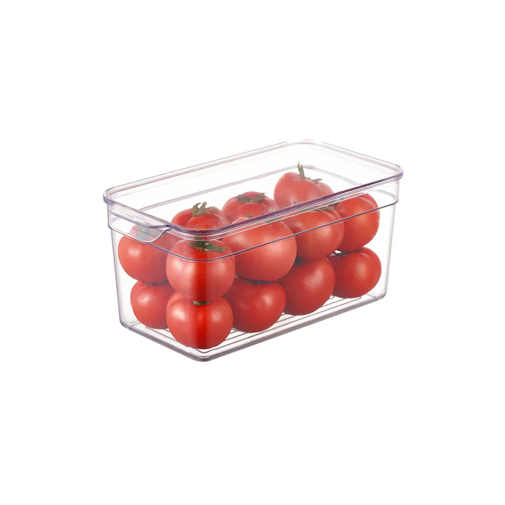Brisk Multi-Purpose Fridge Organizers, Set of 4 - Clear - Image 12