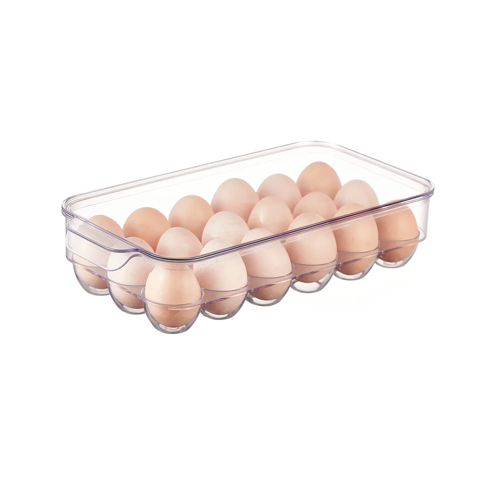 Brisk Multi-Purpose Fridge Organizers, Set of 4 - Clear - Image 13