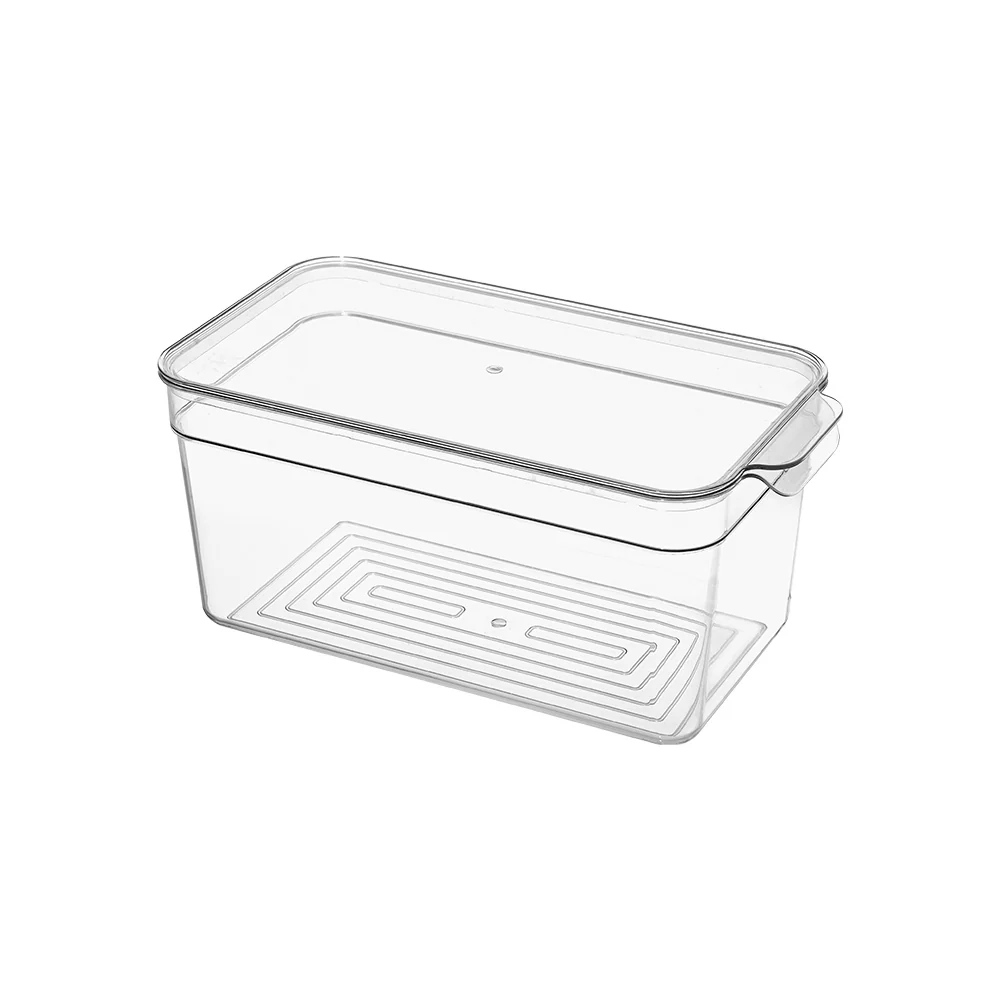 Brisk Multi-Purpose Fridge Organizers, Set of 4 - Clear - Image 5