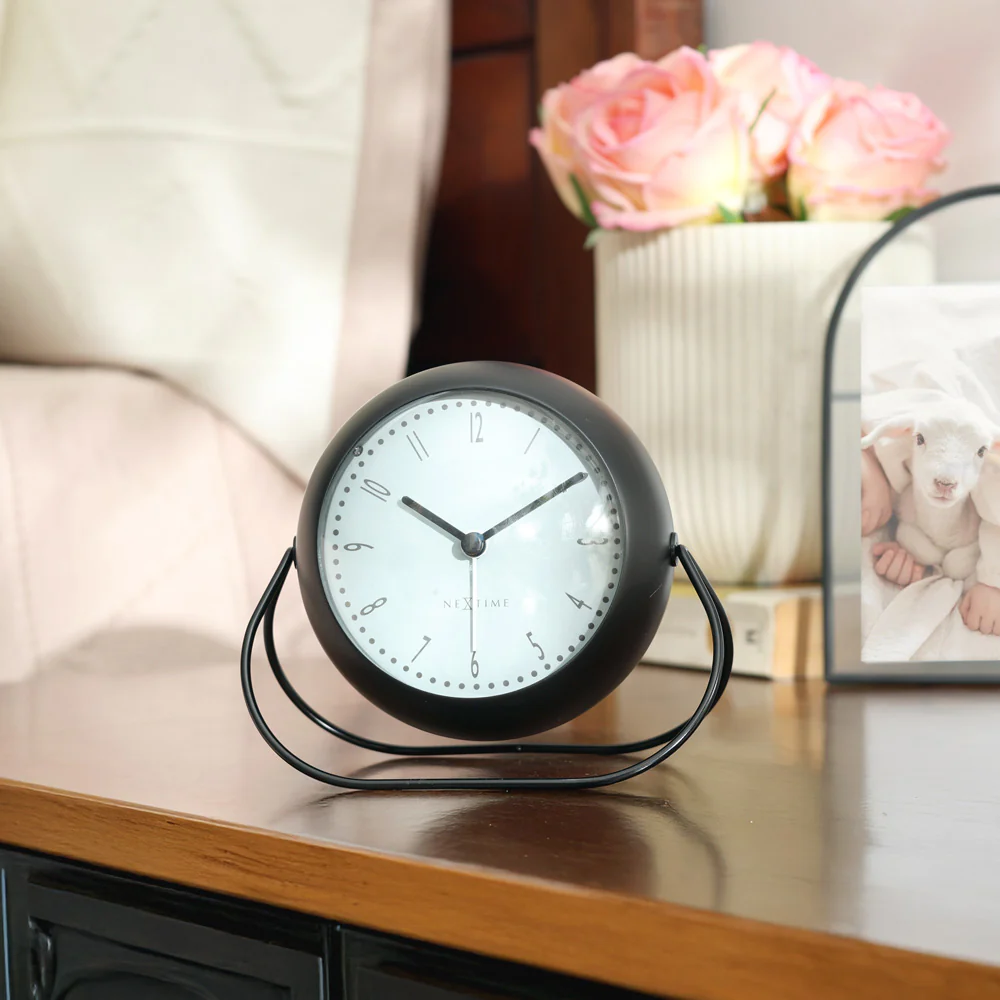 Bubble Alarm Clock - Black - Image 3