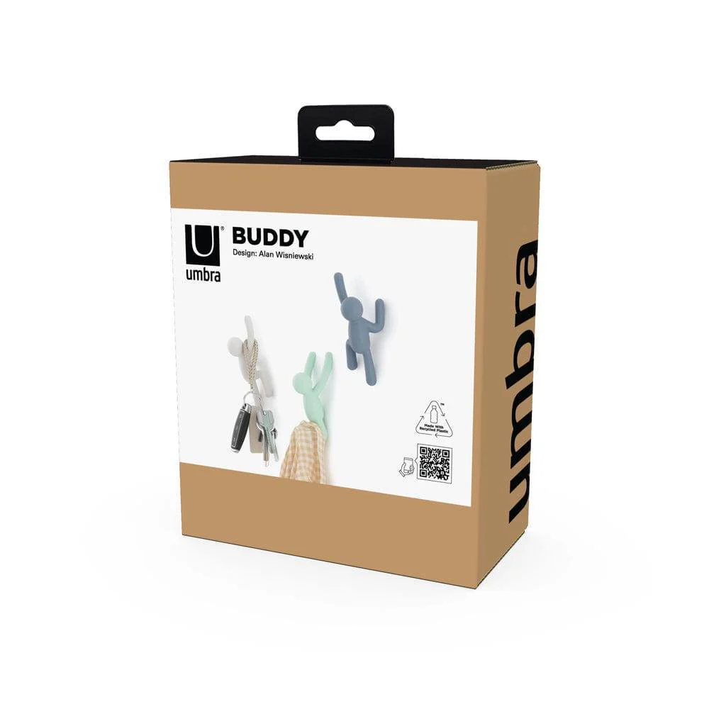 Buddy Hooks, Set of 3 - Blue Green White - Image 11