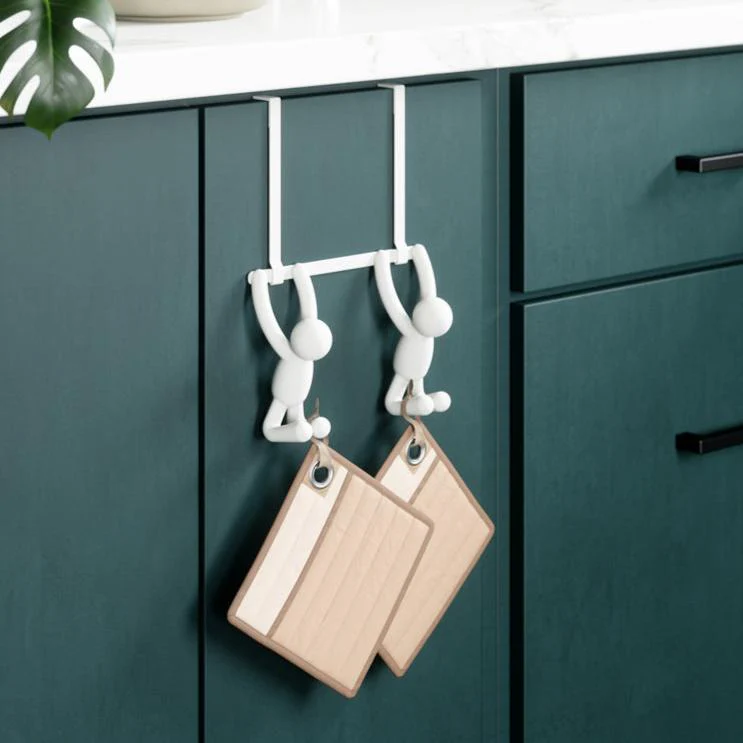 Buddy Over-The-Door Double Hook - White - Image 2