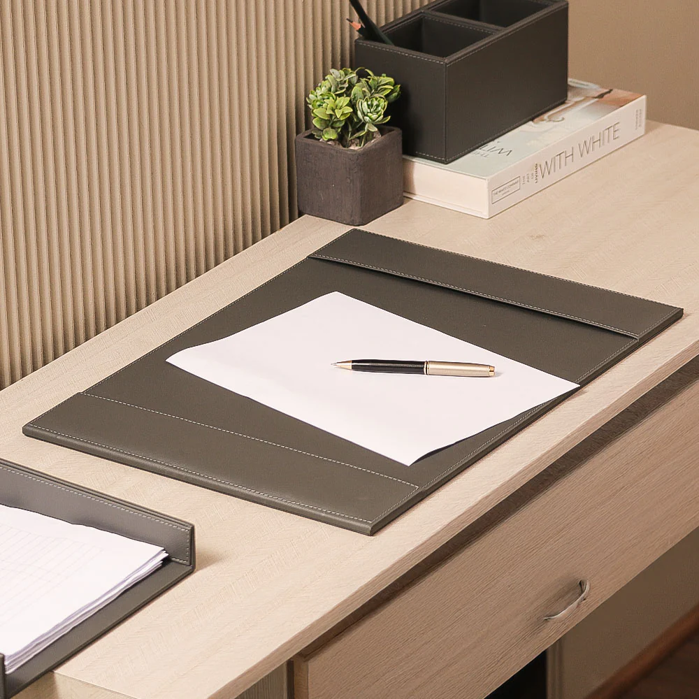 Bureau Desk Mat - Dark Grey - Image 4