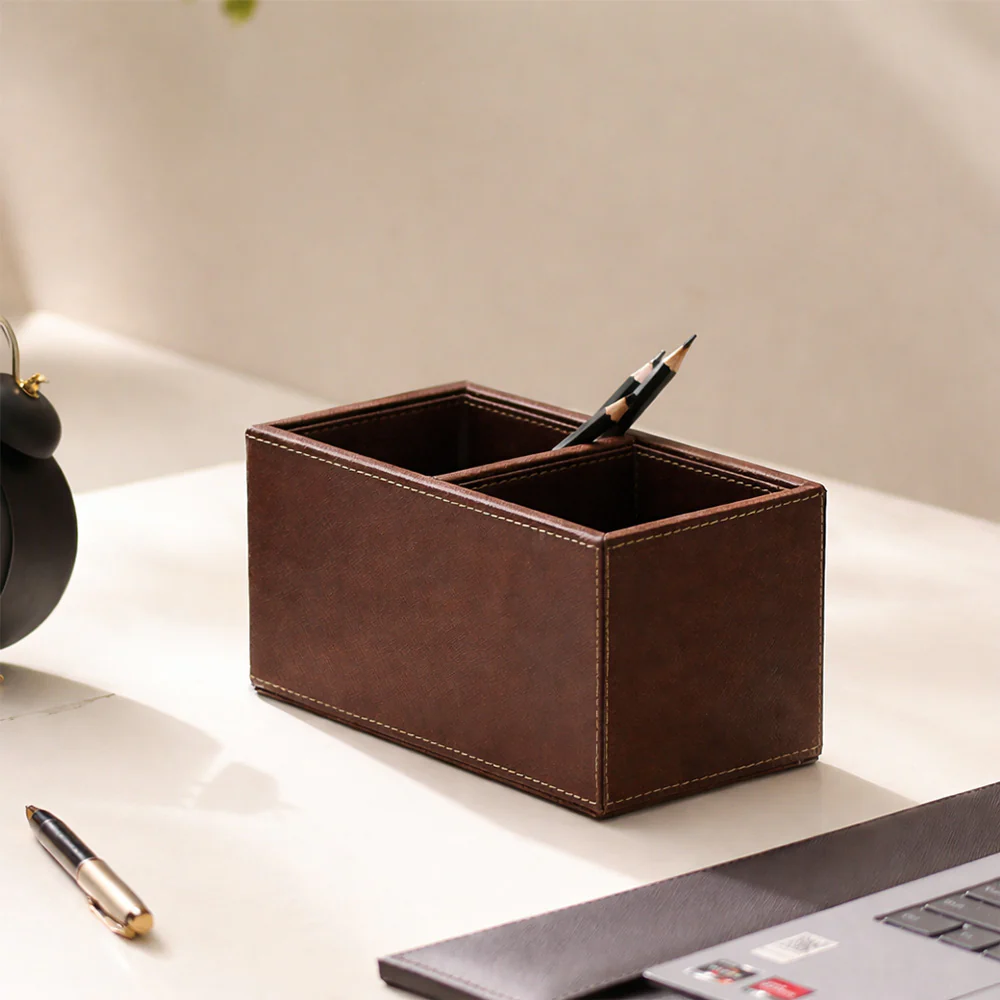 Bureau Duo Organiser - Walnut - Image 4