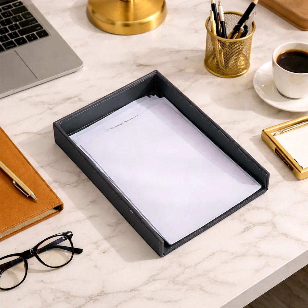 Bureau Paper Tray - Dark Grey - Image 4