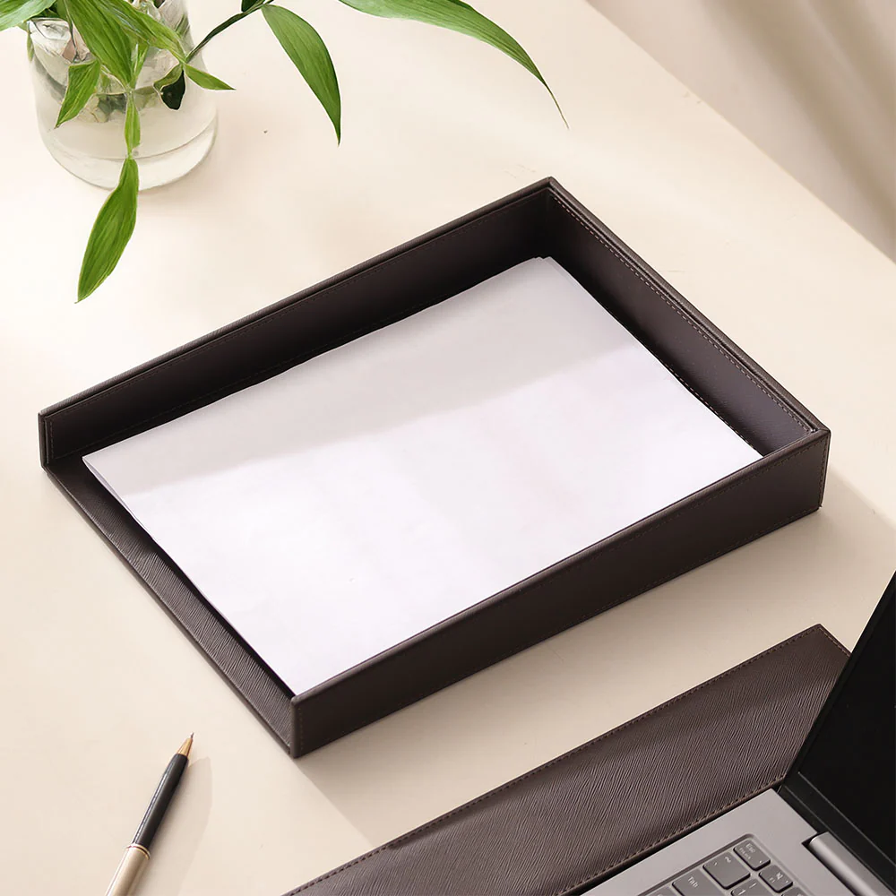 Bureau Paper Tray - Walnut - Image 5