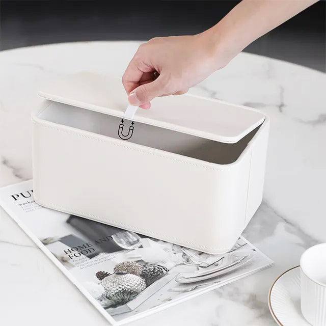Cabin High Tissue Box Holder - Ivory - Image 5