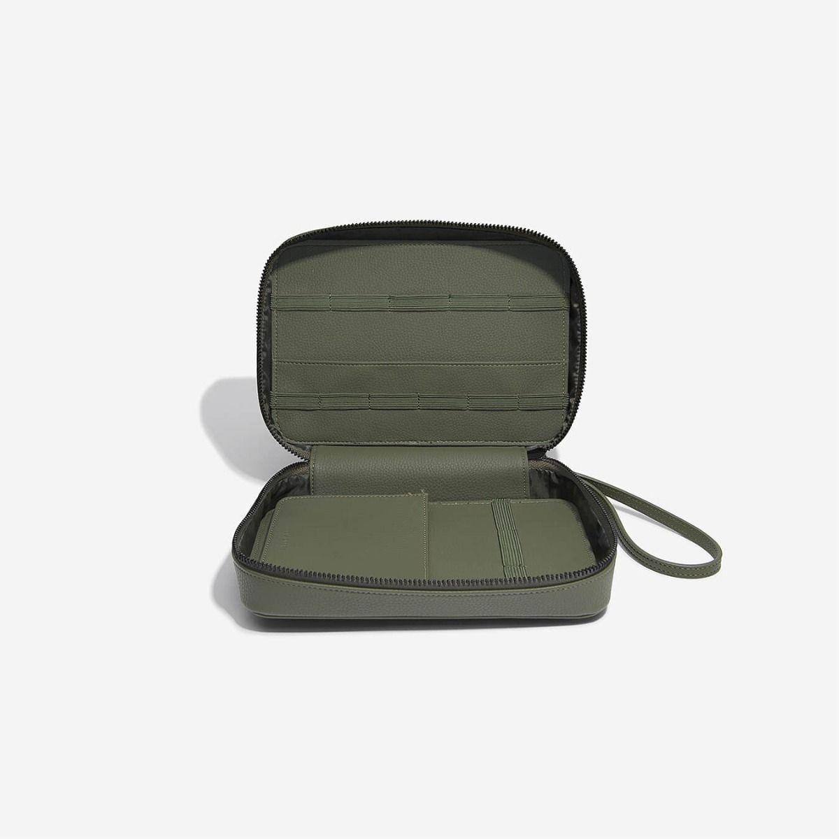 Cable Tidy Bag - Olive Green - Image 2