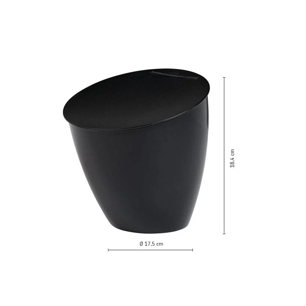 Calypso Food Waste Bin - Black - Image 6