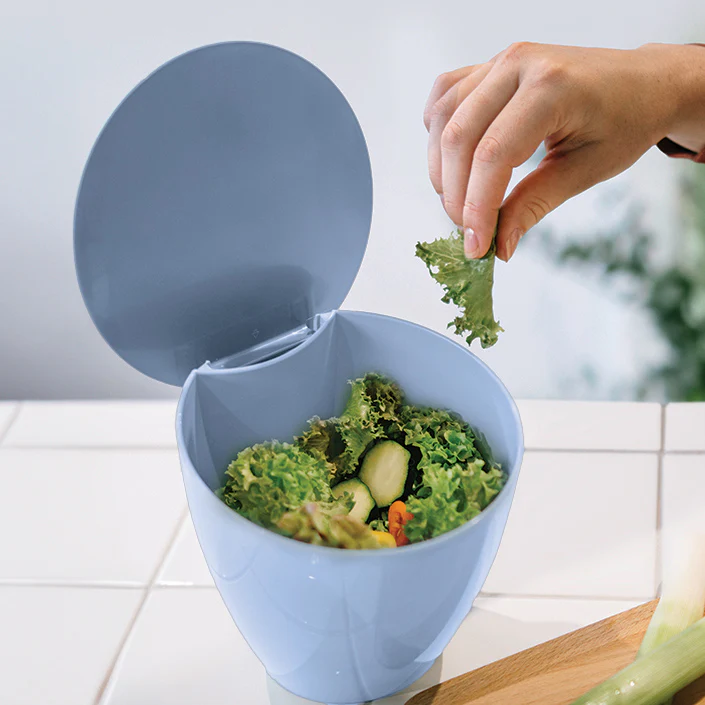Calypso Food Waste Bin - Nordic Blue - Image 2