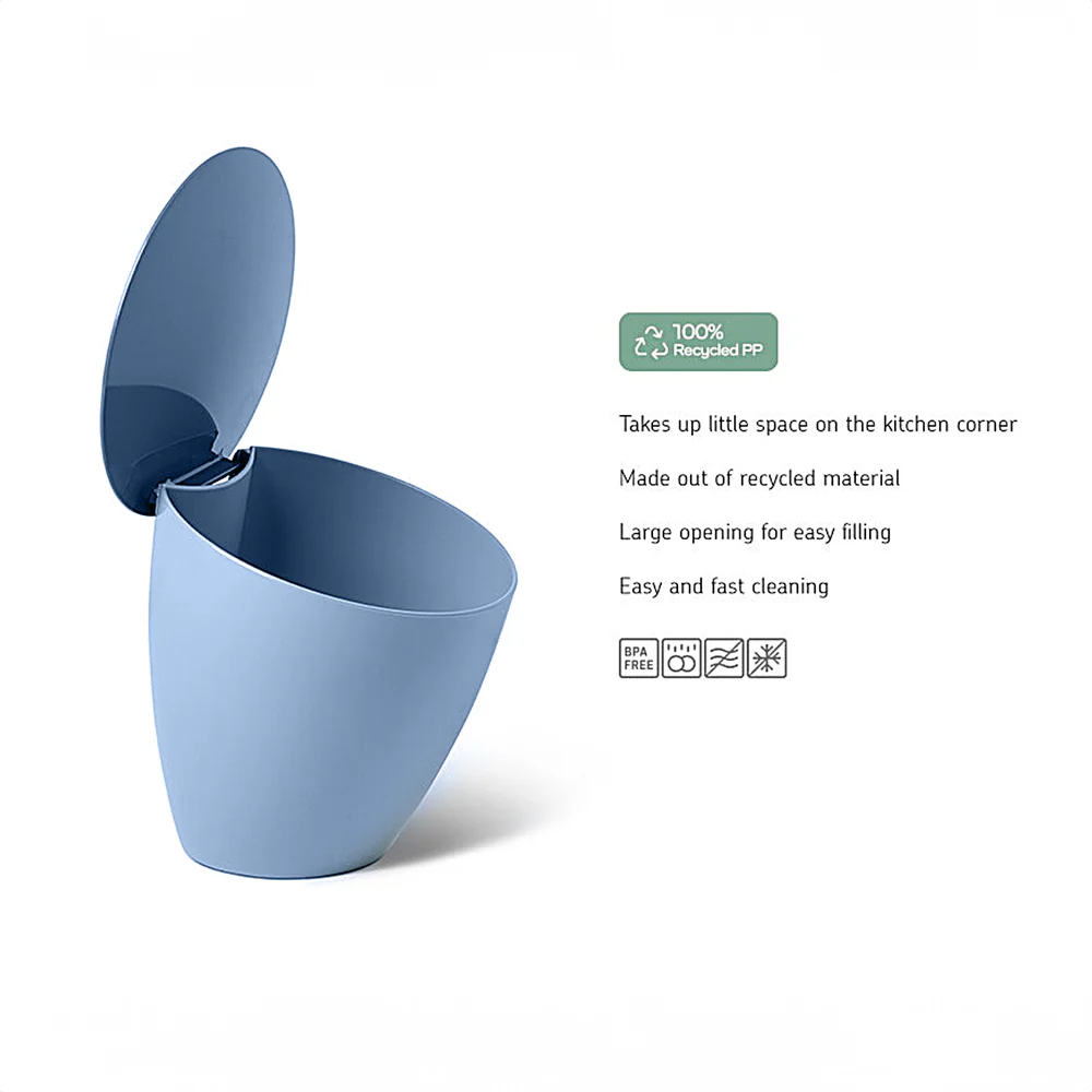 Calypso Food Waste Bin - Nordic Blue - Image 4