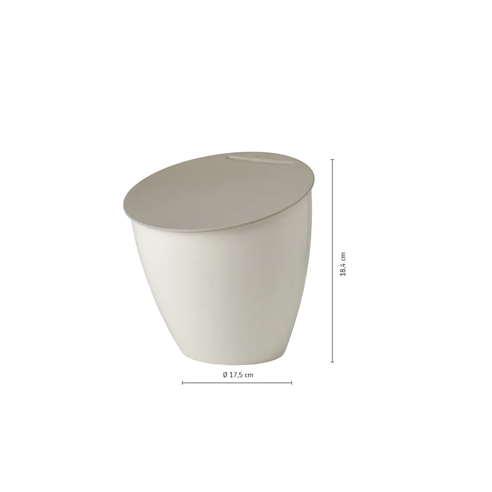Calypso Food Waste Bin - Nordic White - Image 4