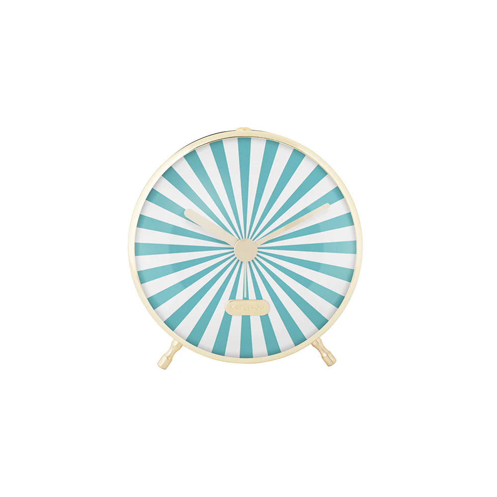 Candy Swirl Alarm Clock - Blue & White - Image 2