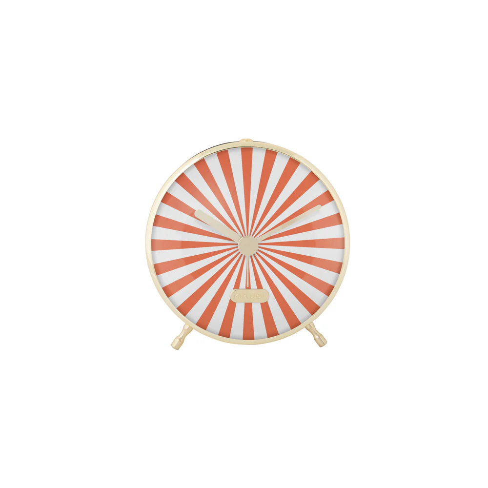 Candy Swirl Alarm Clock - Orange & White - Image 3