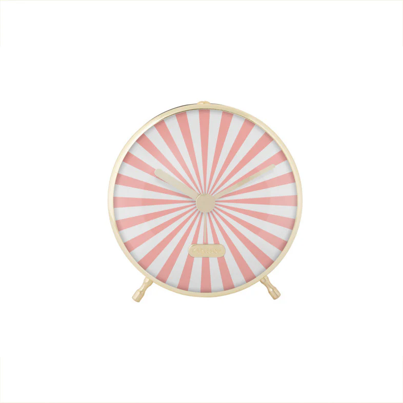 Candy Swirl Alarm Clock - Pink & White - Image 2