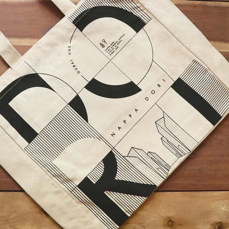 Canvas Tote Bag - Dubai - Image 2
