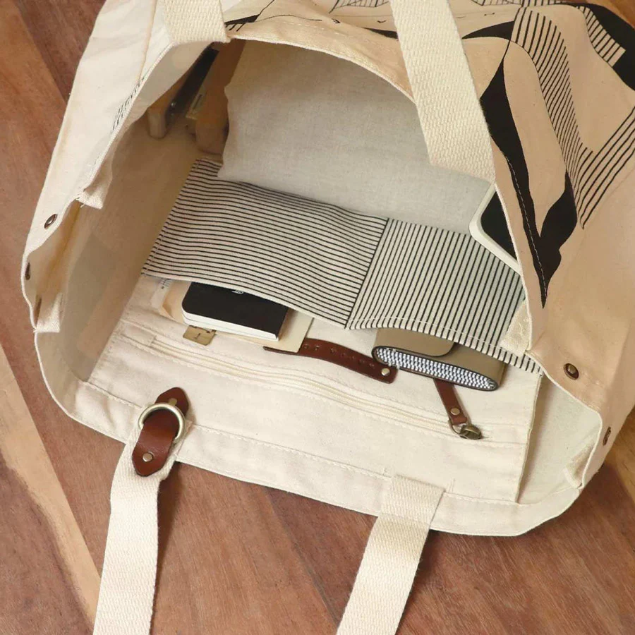 Canvas Tote Bag - Dubai - Image 3
