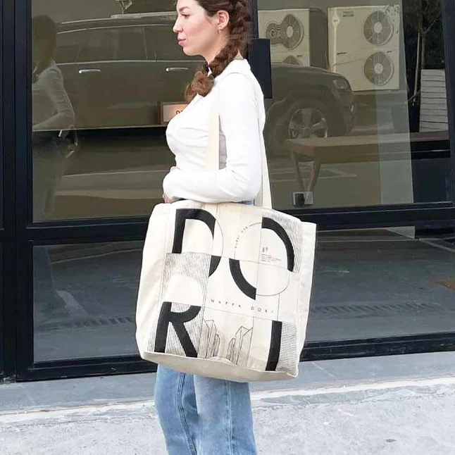 Canvas Tote Bag - Dubai - Image 4