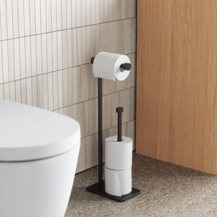 Cappa Toilet Paper Stand - Black