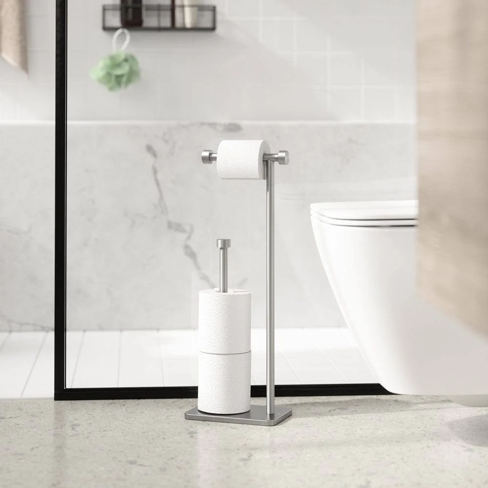 Cappa Toilet Paper Stand - Nickel - Image 3