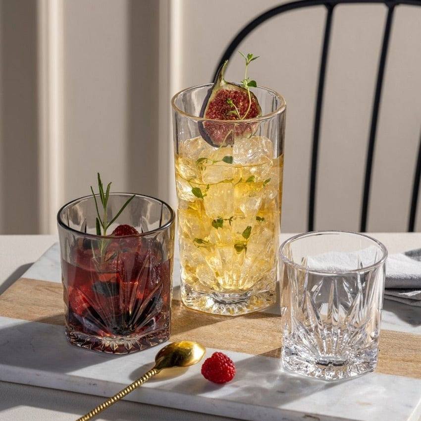 Capri Long Drink Tumblers 390ml, Set of 4 - Image 7
