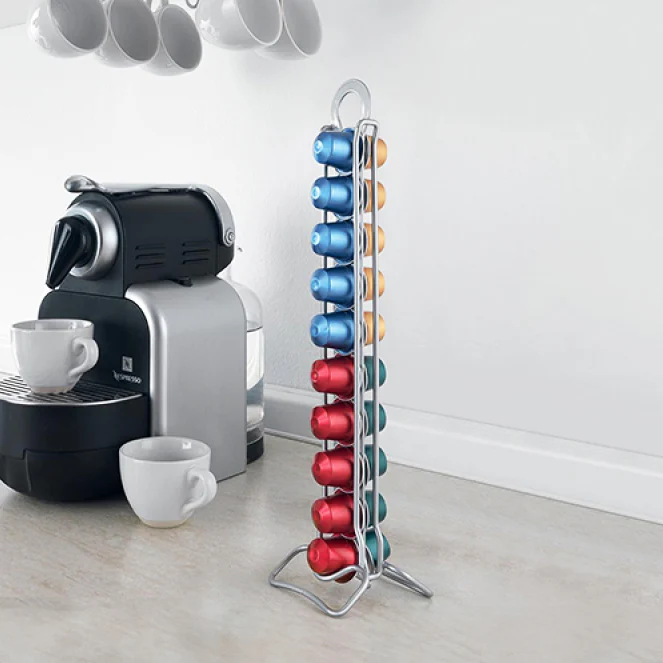 Capsulo Coffee Pods Holder - Polytherm Silver - Image 6