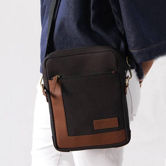 Caravan Cross Body Sling - Charcoal - Image 3