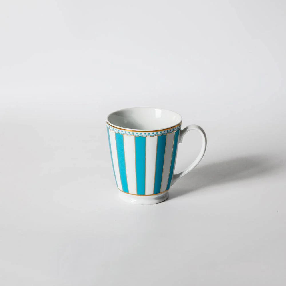 Carnivale Coffee Mug - Light Blue - Image 3