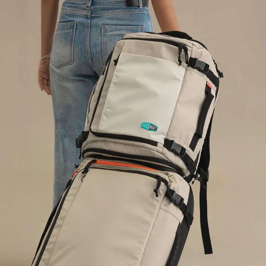 Carry-On Expandable Backpack Pro 38L - Oyster Beige - Image 9