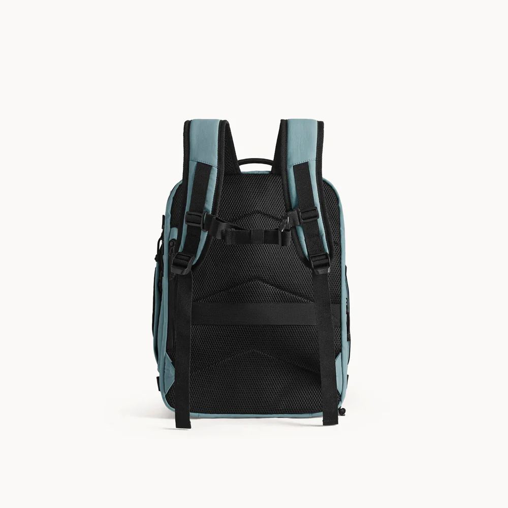 Carry-On Mesh Expandable Backpack 38L - Arona Blue - Image 11