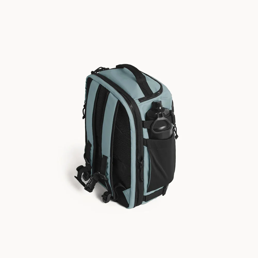 Carry-On Mesh Expandable Backpack 38L - Arona Blue - Image 9