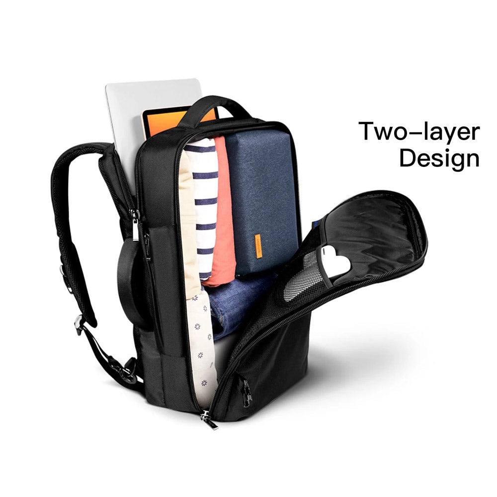 Carry On Travel Backpack 40L - Black - Image 5
