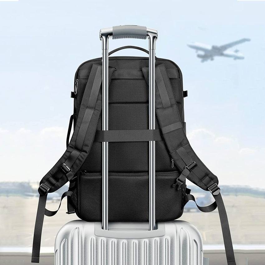 Carry On Travel Backpack 42L - Black - Image 7