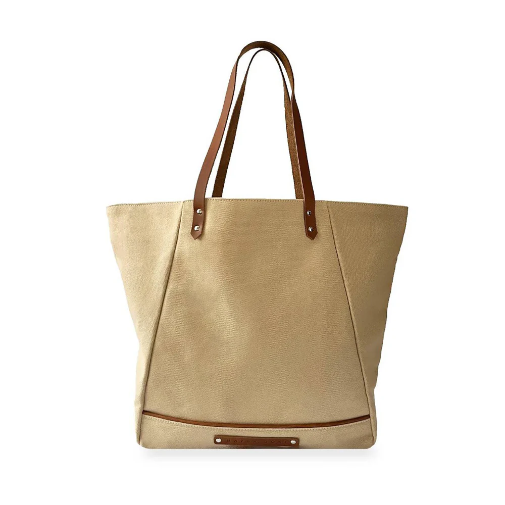 Carryall Tote Bag - Beige - Image 4