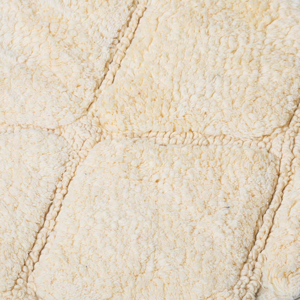Celine Harlequin Tufted Bathmat - Beige - Image 4