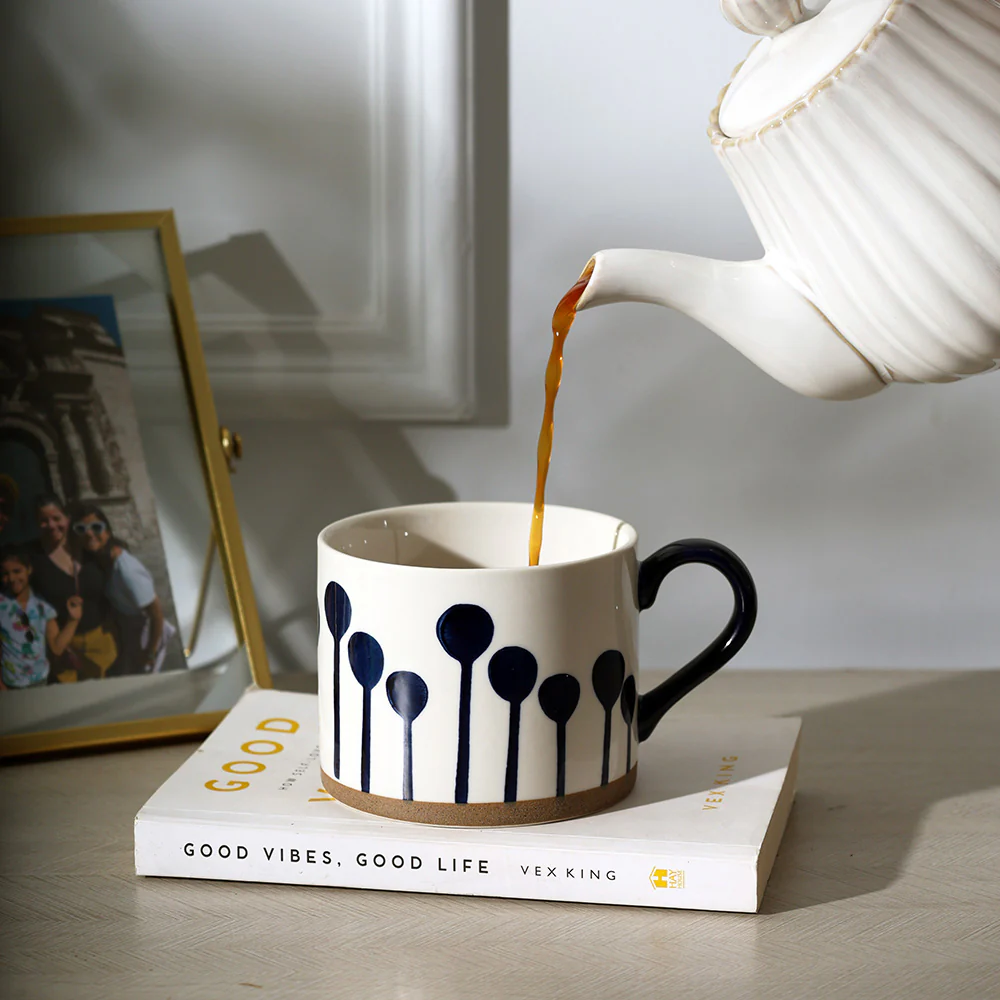 Ceramic Large Mug - Blue Balloons - Image 3