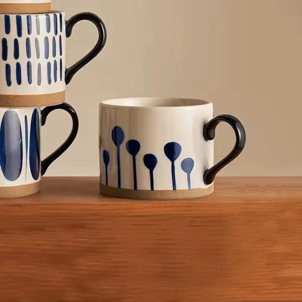 Ceramic Large Mug - Blue Balloons - Image 6