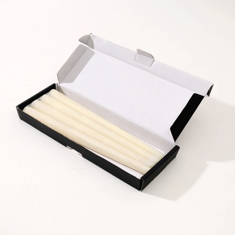 Cero Taper Candles Tall, Set of 4 - Cream - Image 3